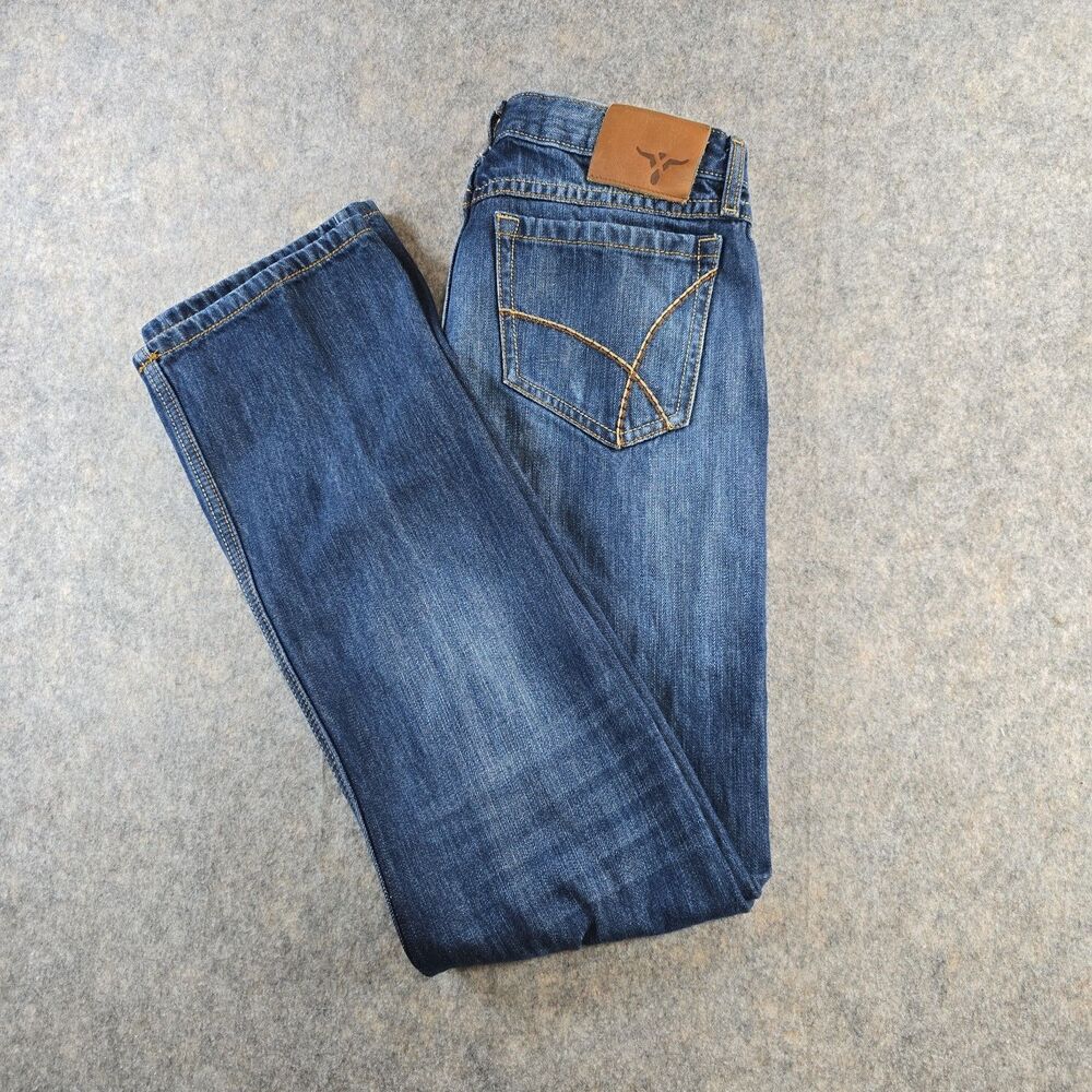 Wrangler 20X Jeans Mens 30 x 36 Med Wash Blue Denim Style 42 1042MWXRD Cowboy